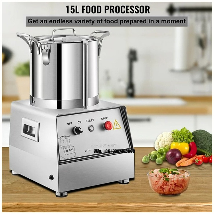 Commercial Kitchen Grinder - آلة تقطيع وفرم وخلط الخضروات واللحوم