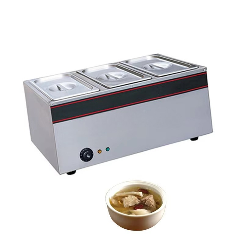 Bain Marie Food Warmer - معدات مطبخ ذكية للتحكم في درجة