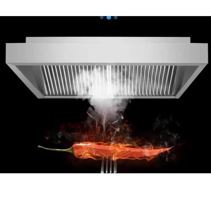 Commercial Kitchen Hood Cleaning - شفاط مطبخ تجاري من الفولاذ المقاوم