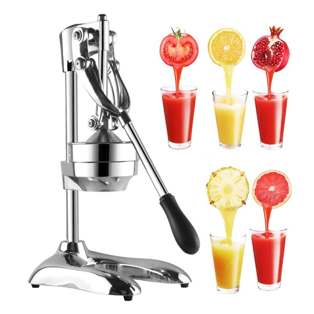 Juice Extractor Commercial - عصارة يدوية من الفولاذ المقاوم للصدأ