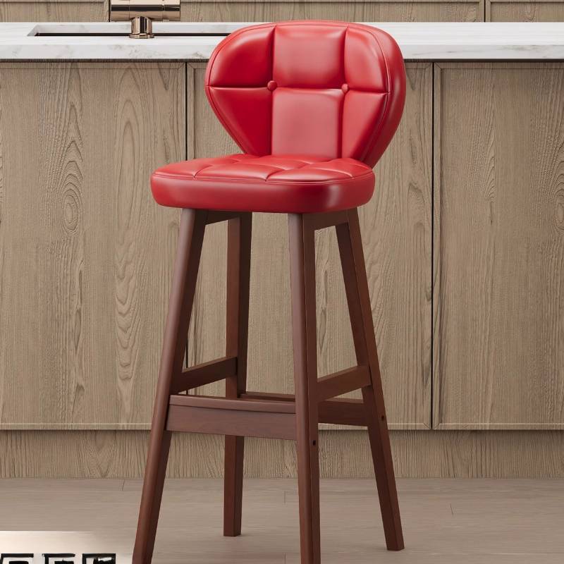 Commercial Kitchen Design - كرسي بار مريح بتصميم إسكندنافي فاخر