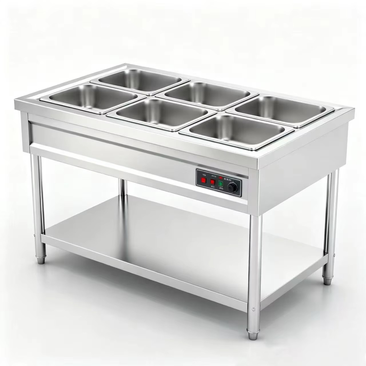 Bain Marie Food Warmer - سخان طعام كهربائي تجاري للمطاعم والبوفيهات