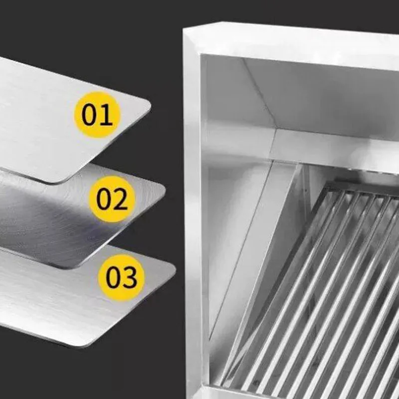 Commercial Kitchen Hood Cleaning - شفاط مطبخ تجاري من الفولاذ المقاوم