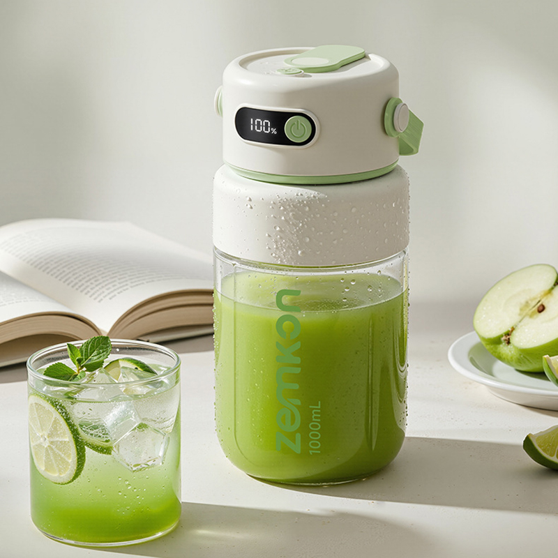 Juice Extractor Commercial - 1000 مللي خلاط محمول USB عصارة