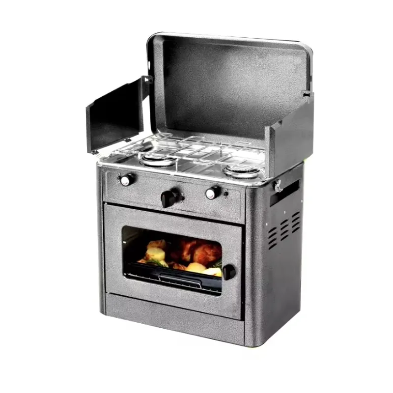 Bain Marie Food Warmer - فرن غاز للتخييم الخارجي محمول مع