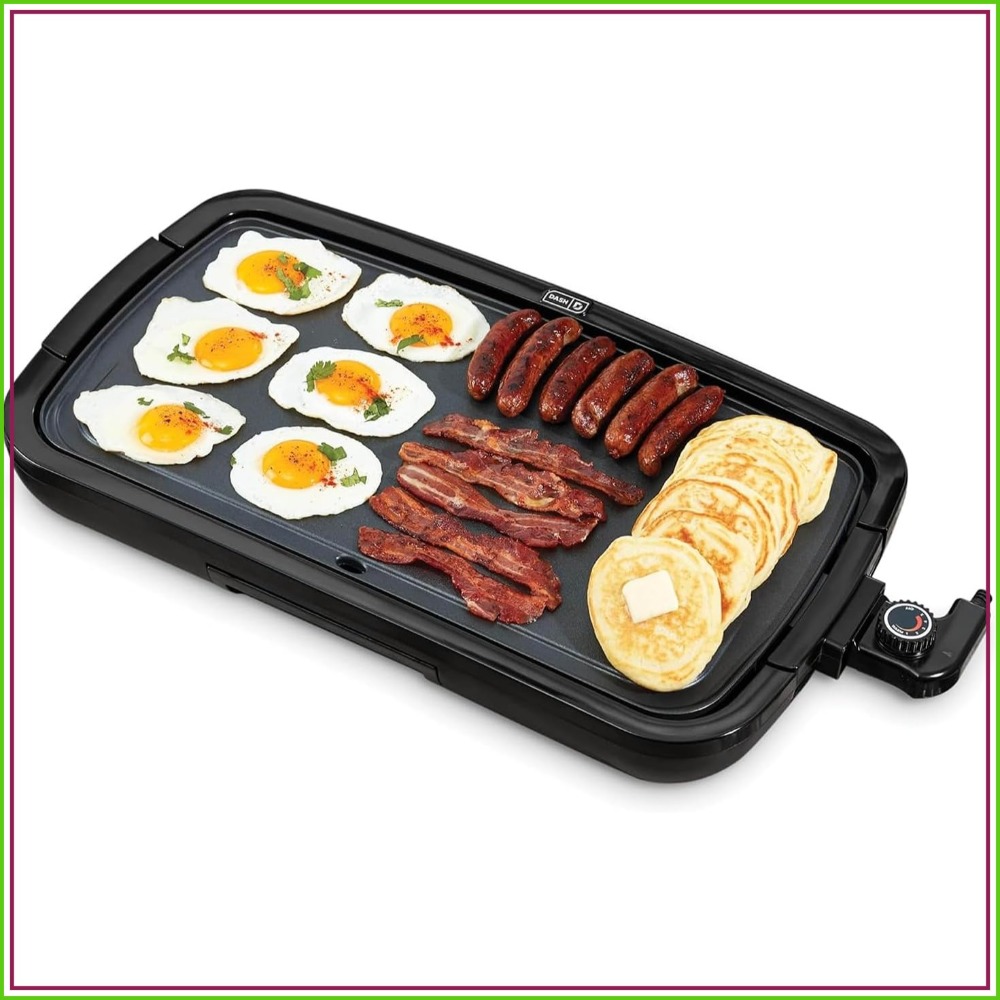 Electric Griddle Flat Top - شواية كهربائية مع لوح غير لاصق