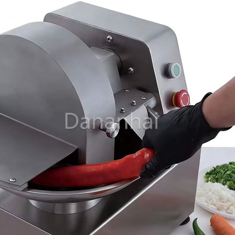 Commercial Kitchen Grinder - قطاعة خضروات من الفولاذ المقاوم للصدأ،
