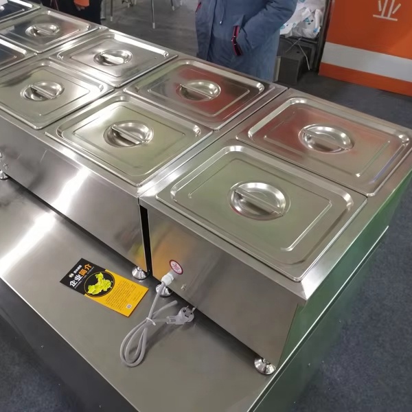 Bain Marie Food Warmer - سلسلة T التجارية المطبخ جهاز تسخين