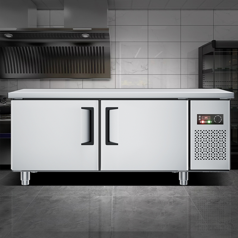 Commercial Kitchen Fridge - ثلاجة تجارية كبيرة السعة تحت الطاولة،