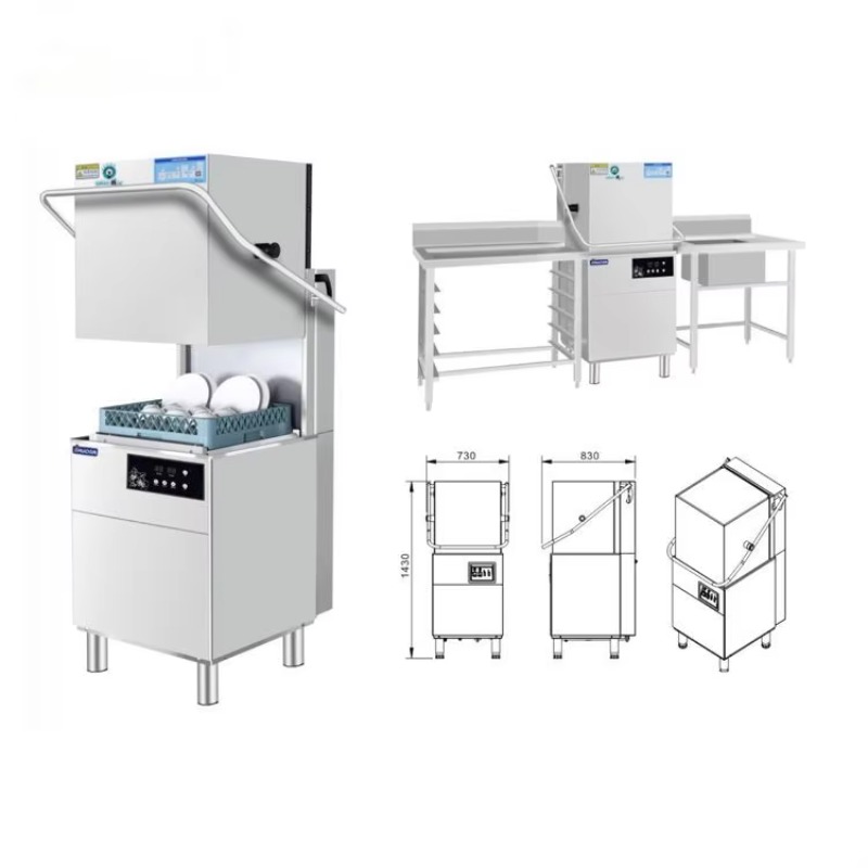 Commercial Kitchen Hood Cleaning - غسالة أطباق تجارية أوتوماتيكية من نوع