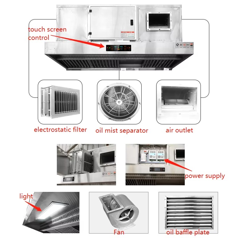 شفاط مطبخ تجاري قابل للتخصيص ل - مراجعة Commercial Kitchen Chimney وسعره