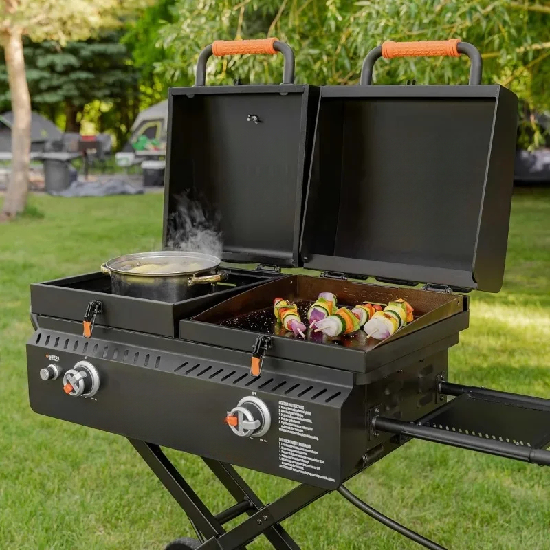 شواية محمولة متينة ذات سطح مسط - مراجعة Electric Griddle Flat Top وسعره