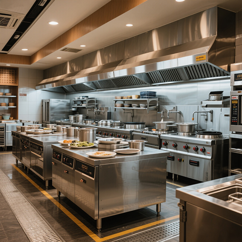 الفولاذ المقاوم للصدأ معدات ال - مراجعة Commercial Kitchen Gas Line وسعره