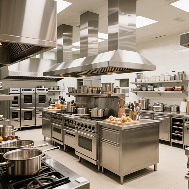 الفولاذ المقاوم للصدأ معدات ال - مراجعة Commercial Kitchen Gas Line وسعره