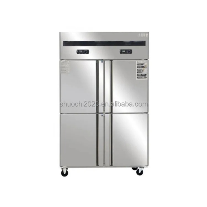 ثلاجة تجارية بأربعة أبواب عالي - مراجعة Commercial Kitchen Fridge وسعره