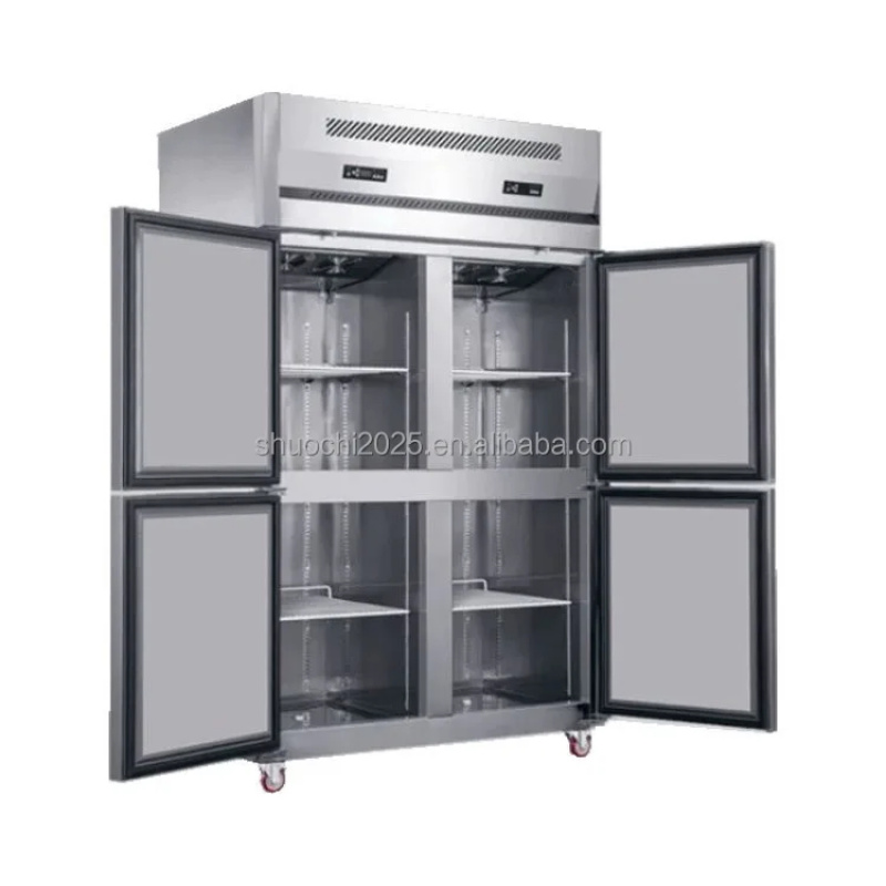 ثلاجة تجارية بأربعة أبواب عالي - مراجعة Commercial Kitchen Fridge وسعره