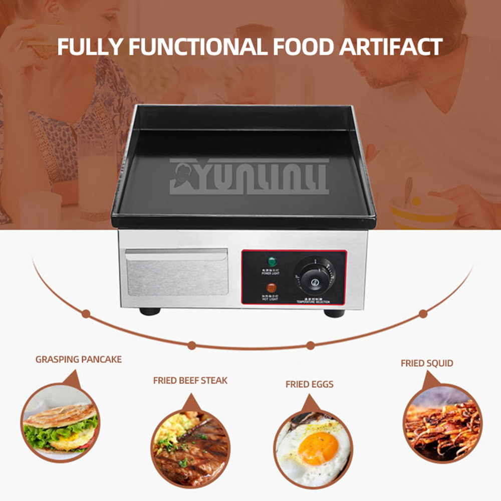 الوافدين الجدد شواء الساخن الم - مراجعة Electric Griddle Flat Top وسعره
