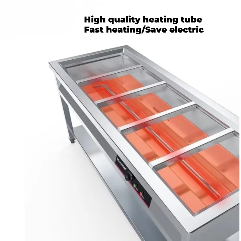 سخان طعام ستانلس ستيل بن ماري، - مراجعة Bain Marie Food Warmer وسعره
