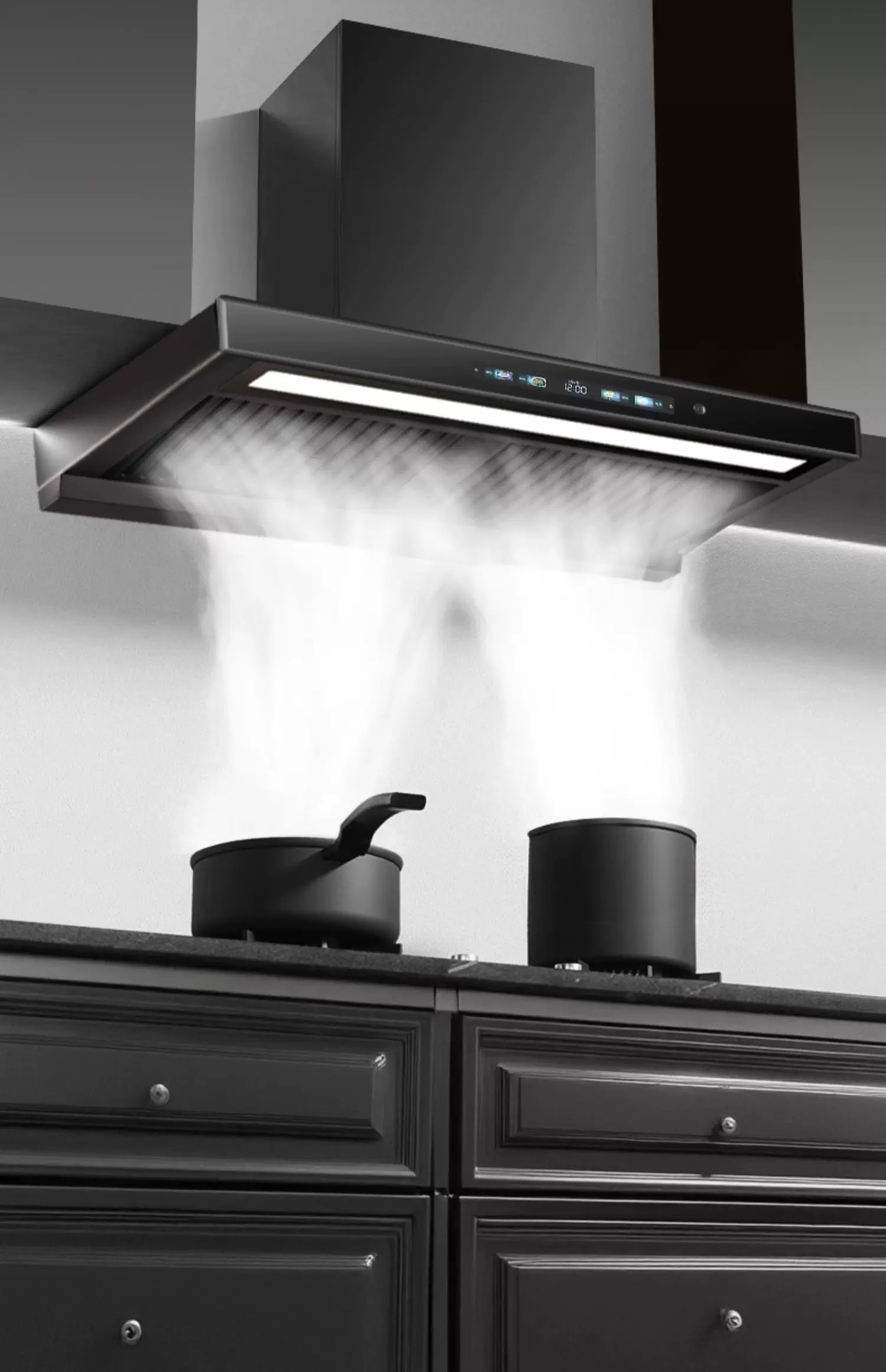 شفاط تجاري على شكل حرف T مع شف - مراجعة Commercial Kitchen Chimney وسعره