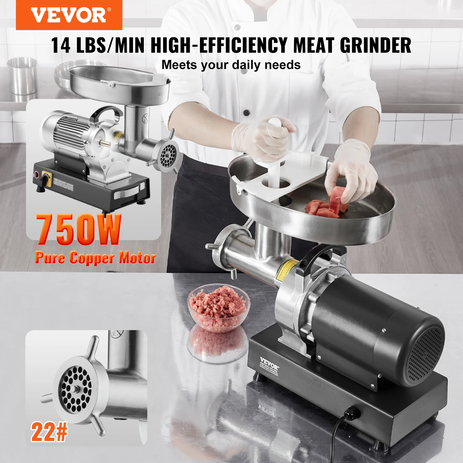مفرمة اللحم Succebuy مفرمة الل - مراجعة Commercial Kitchen Store وسعره