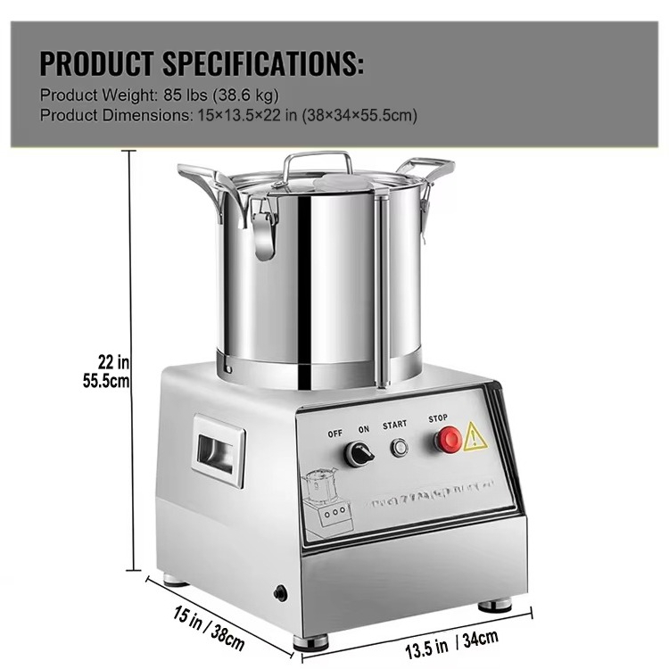 آلة تقطيع وفرم وخلط الخضروات و - مراجعة Commercial Kitchen Grinder وسعره