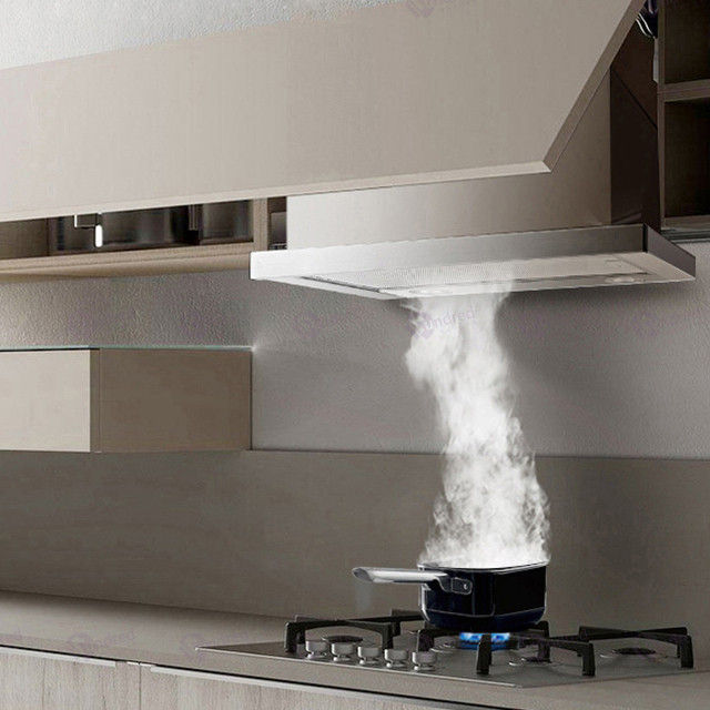 شفاط مطبخ مدمج من الستانلس ستي - مراجعة Commercial Kitchen Chimney وسعره