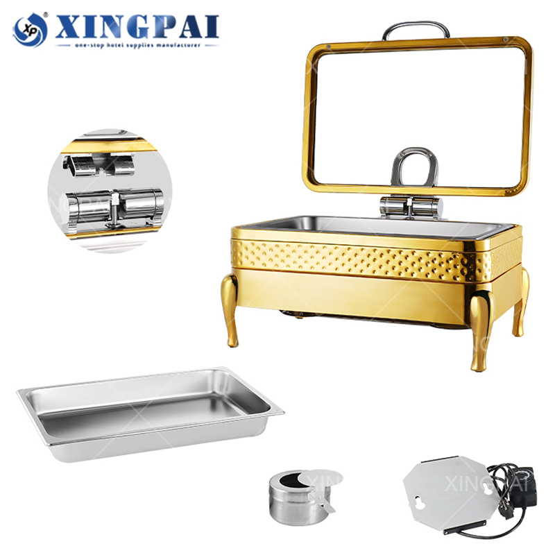 طقم تسخين طعام كهربائي تجاري م - مراجعة Bain Marie Food Warmer وسعره