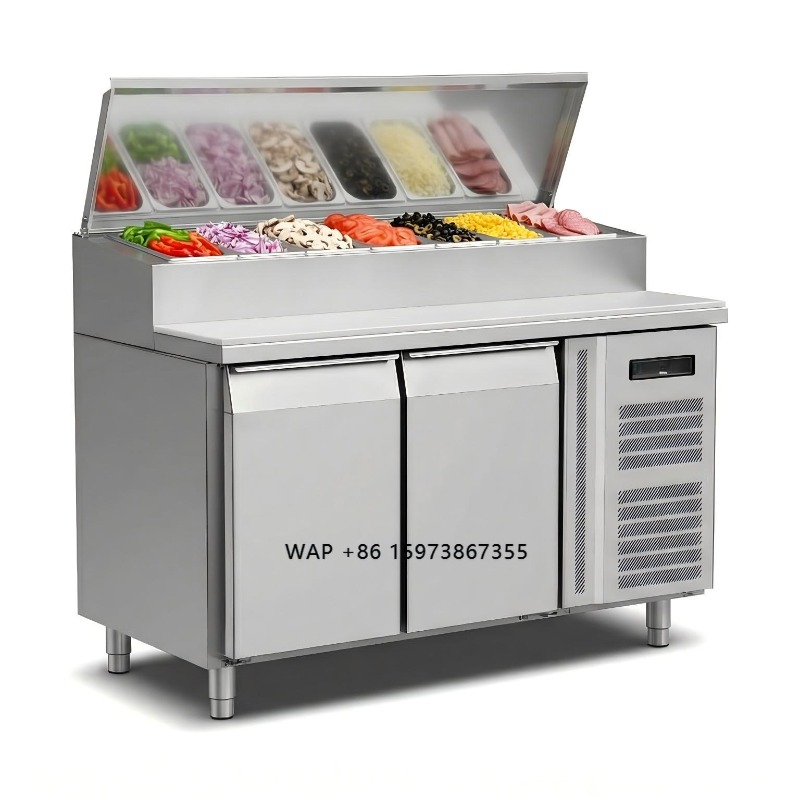 ثلاجة تحضير السندويتشات والبيت - مراجعة Commercial Kitchen Fridge وسعره