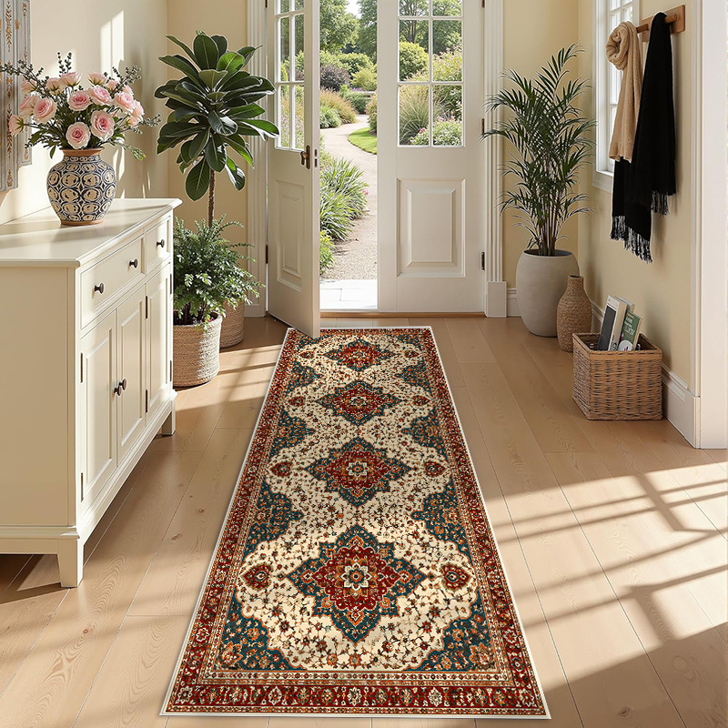 سجادة مغربية عتيقة بنمط النجمة - مراجعة Commercial Kitchen Tile Flooring وسعره