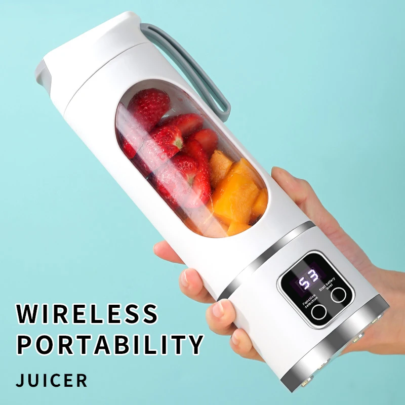 خلاط محمول بـ 10 شفرات لعصر ال - مراجعة Juice Extractor Commercial وسعره