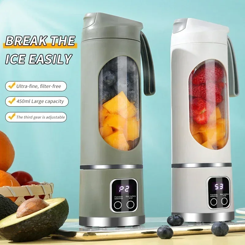 خلاط محمول بـ 10 شفرات لعصر ال - مراجعة Juice Extractor Commercial وسعره