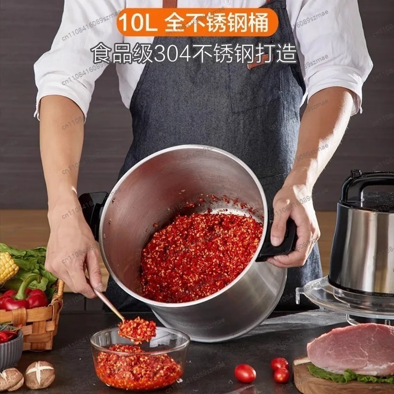 آلة طحن كهربائية من الفولاذ ال - مراجعة Commercial Kitchen Grinder وسعره