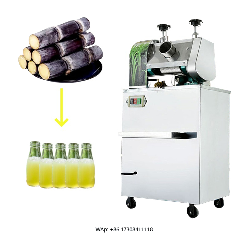 عصارة قصب السكر الكهربائية الت - مراجعة Juice Extractor Commercial وسعره