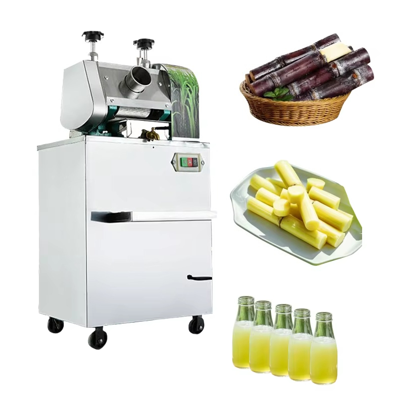 عصارة قصب السكر الكهربائية الت - مراجعة Juice Extractor Commercial وسعره