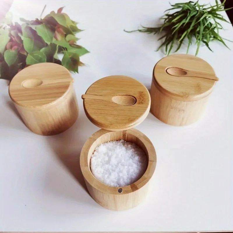 مجموعة أوعية توابل من الخيزران - مراجعة Commercial Kitchen Organization وسعره