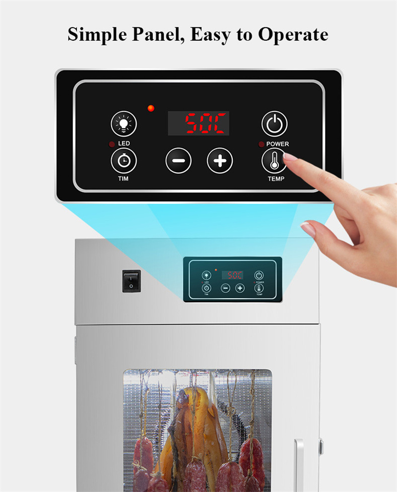 ماكينة تجفيف السجق المنزلية ال - مراجعة Commercial Food Dehydrator وسعره
