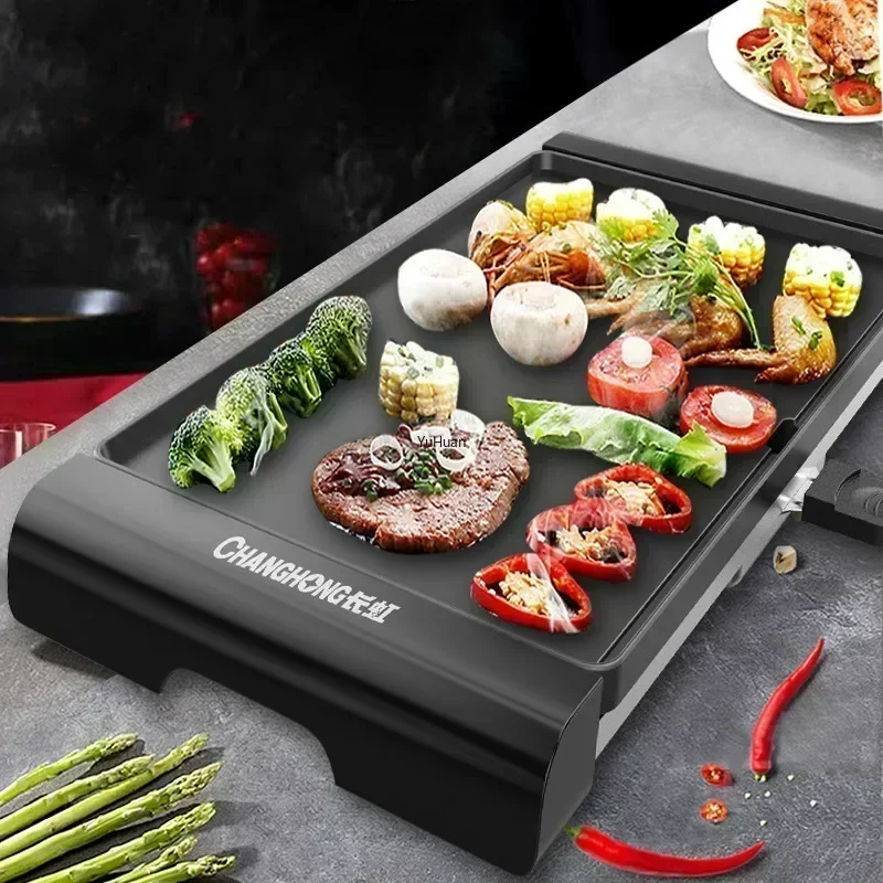 شواية منزلية كهربائية كبيرة بد - مراجعة Electric Griddle Flat Top وسعره