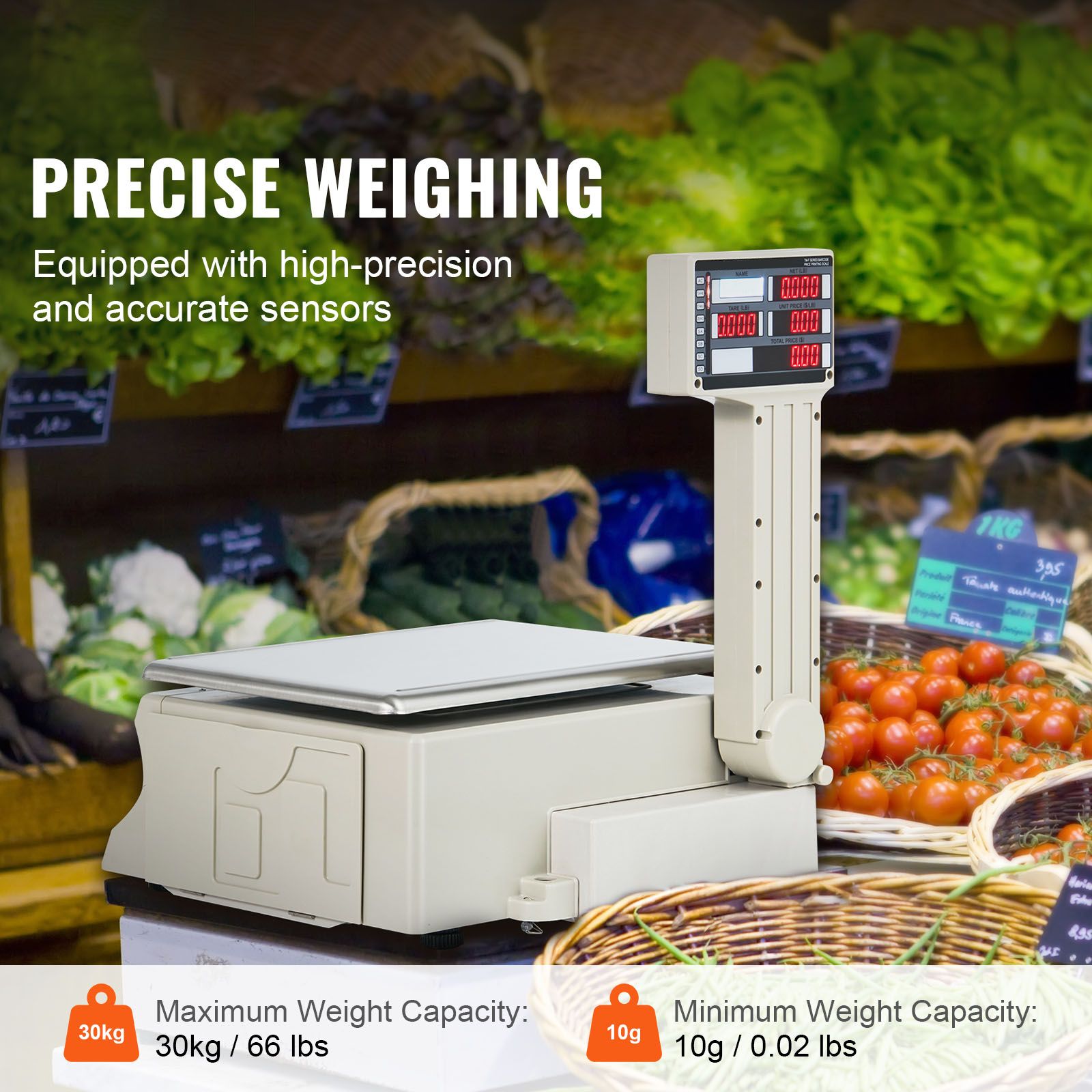ميزان إلكتروني لحساب الأسعار،  - مراجعة Commercial Kitchen Store وسعره