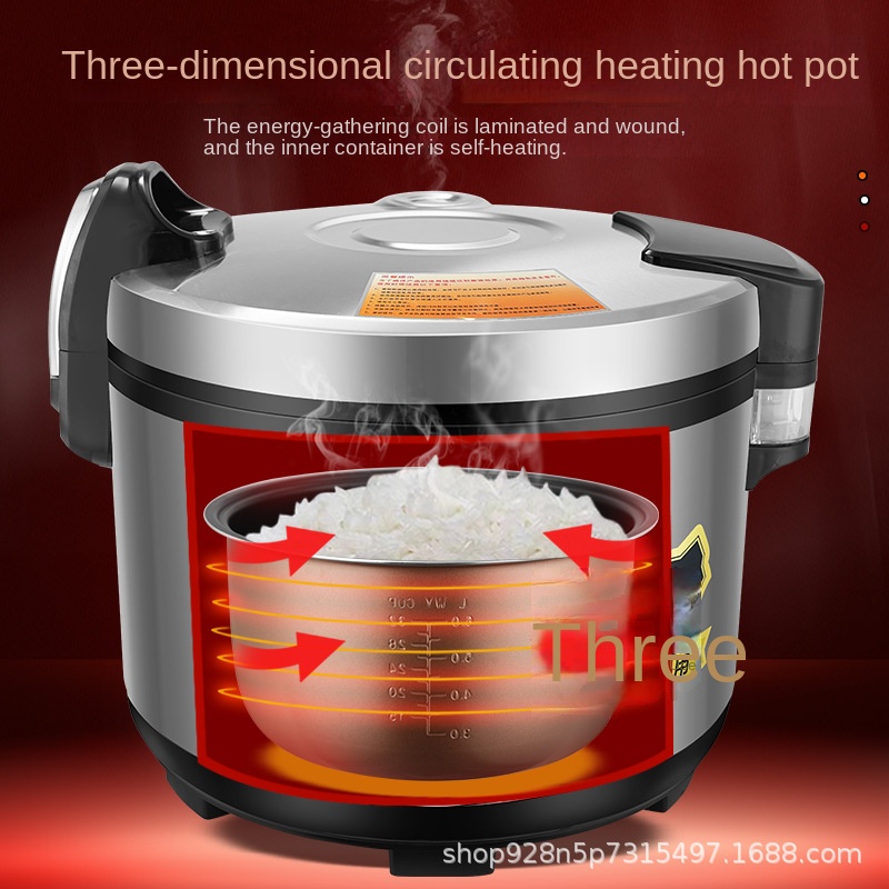 نصف الكرة الإيجابية التجارية غ - مراجعة Commercial Rice Cooker وسعره
