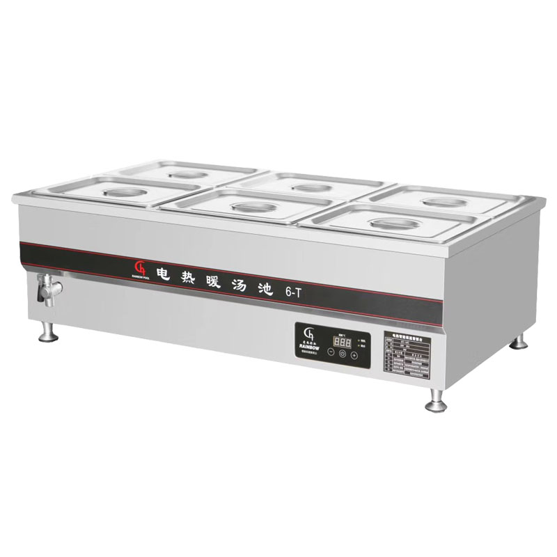 سلسلة T التجارية المطبخ جهاز ت - مراجعة Bain Marie Food Warmer وسعره