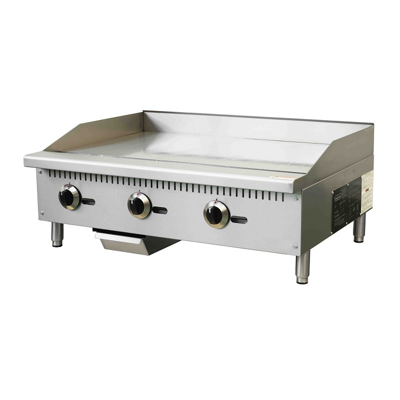 شواية تجارية بثلاث شعلات مقاس  - مراجعة Electric Griddle Flat Top وسعره