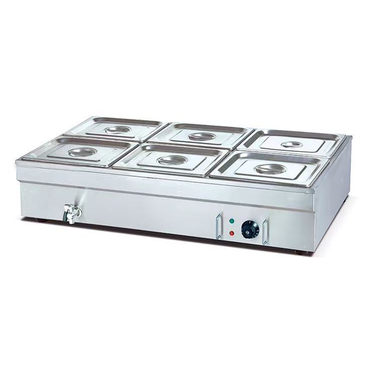 سخان طعام كهربائي تجاري من الف - مراجعة Bain Marie Food Warmer وسعره