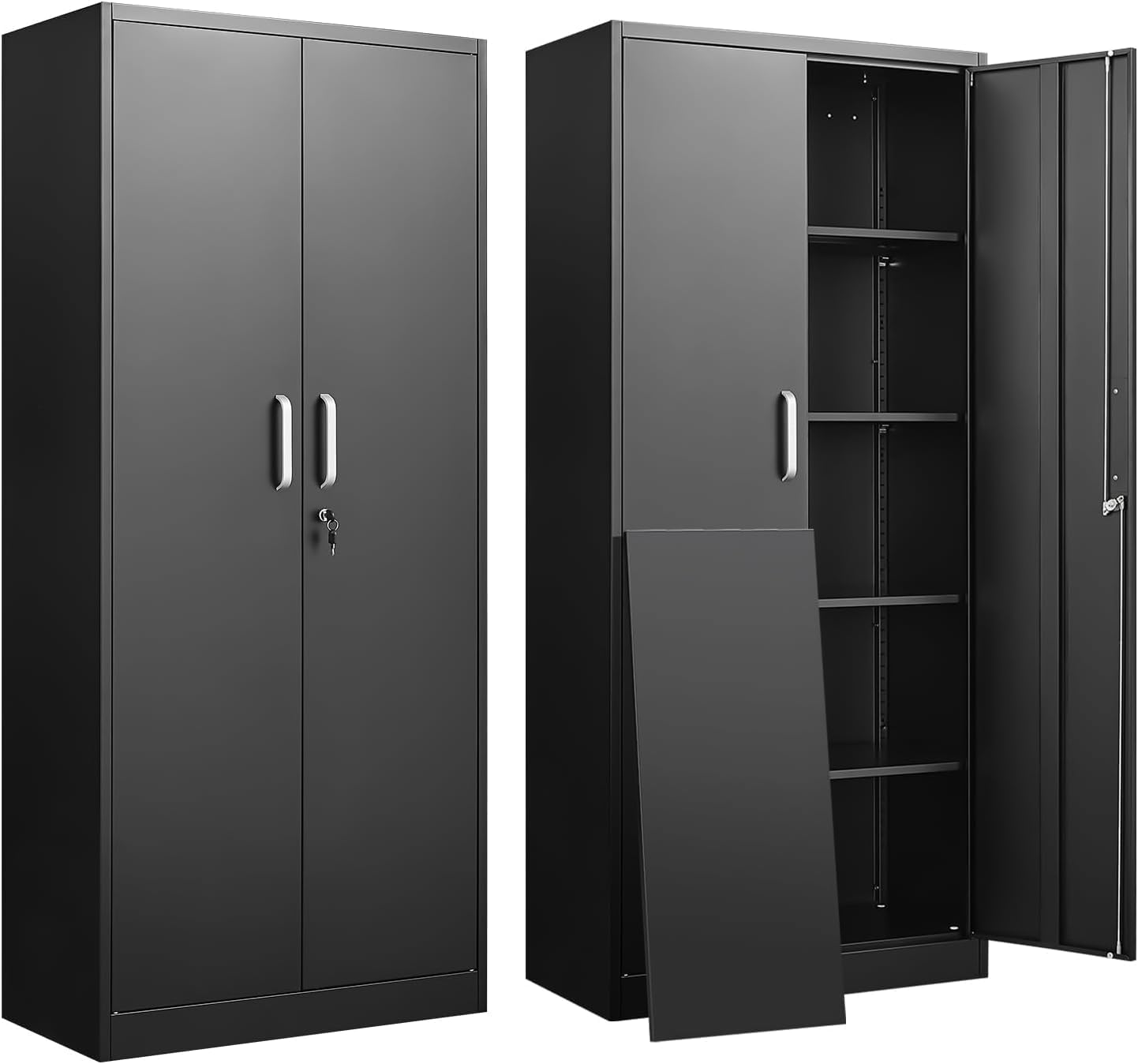 خزانة تخزين معدنية بأرفف قابلة - مراجعة Commercial Kitchen Organization وسعره