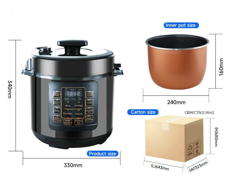 قدر ضغط كهربائي جديد 2026 للاس - مراجعة Commercial Rice Cooker وسعره