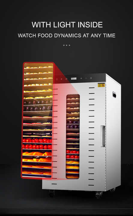 مجفف طعام كهربائي تجاري عالي ا - مراجعة Commercial Food Dehydrator وسعره