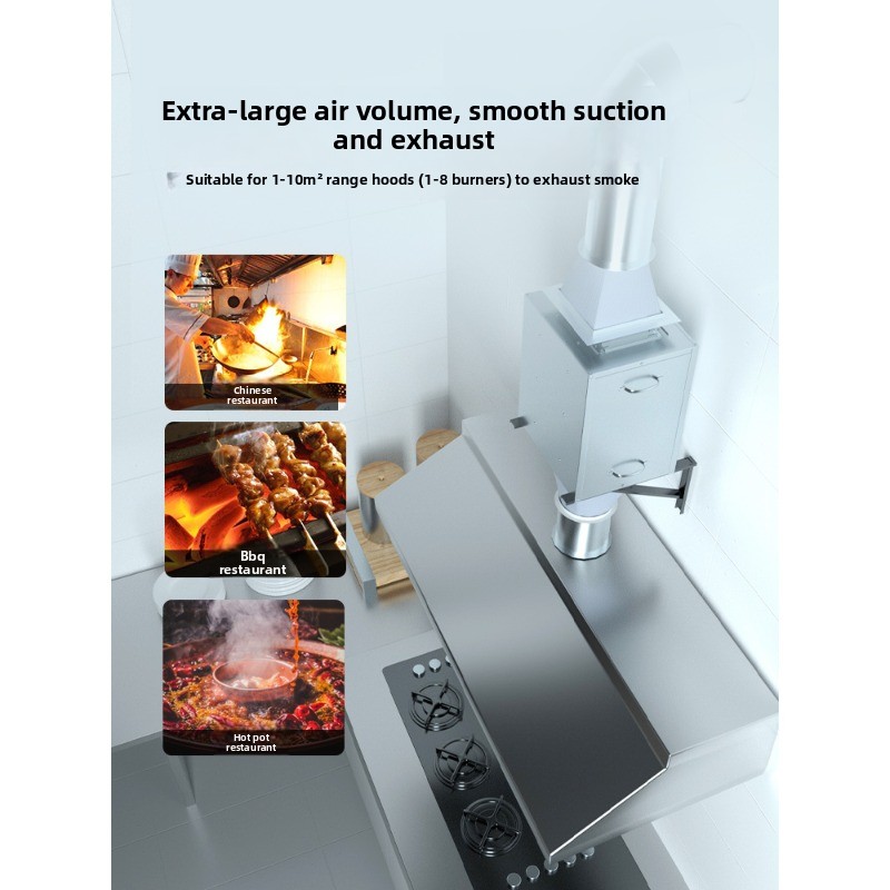خزانة هوائية تجارية، مروحة طرد - مراجعة Commercial Kitchen Chimney وسعره