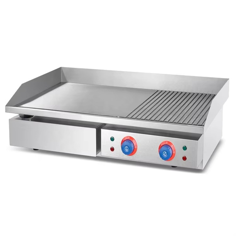 شواية كهربائية تجارية كبيرة من - مراجعة Electric Griddle Flat Top وسعره