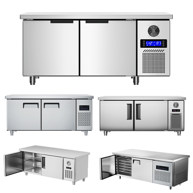 ثلاجة تجارية كبيرة السعة تحت ا - مراجعة Commercial Kitchen Fridge وسعره