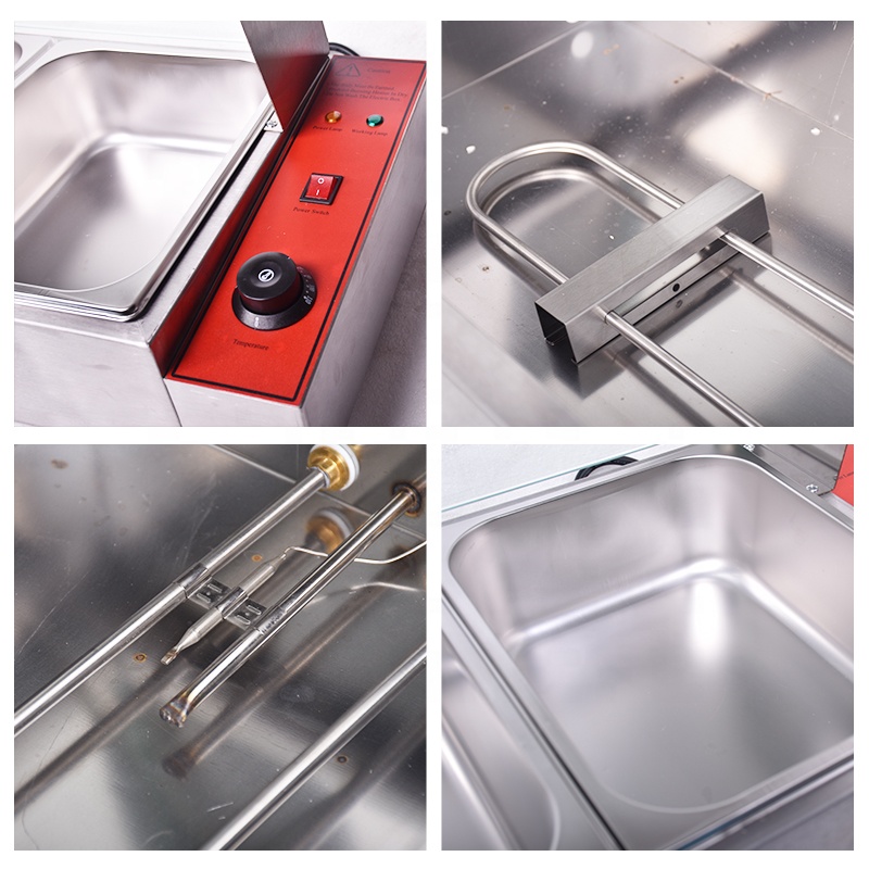 غلاية حساء كهربائية تجارية عرض - مراجعة Bain Marie Food Warmer وسعره