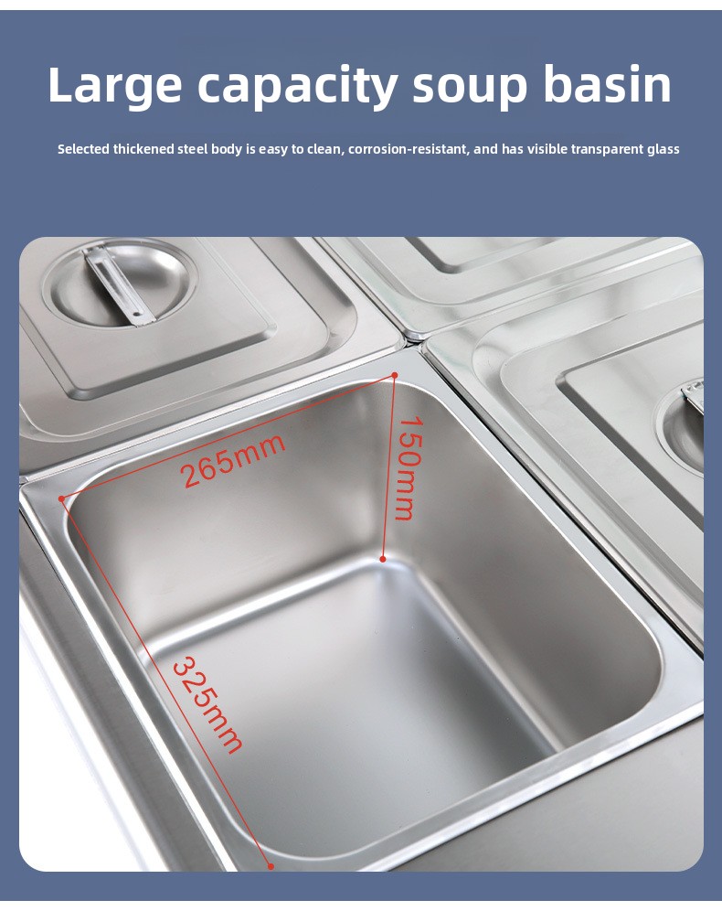 سخان طعام كهربائي عالي الجودة  - مراجعة Bain Marie Food Warmer وسعره